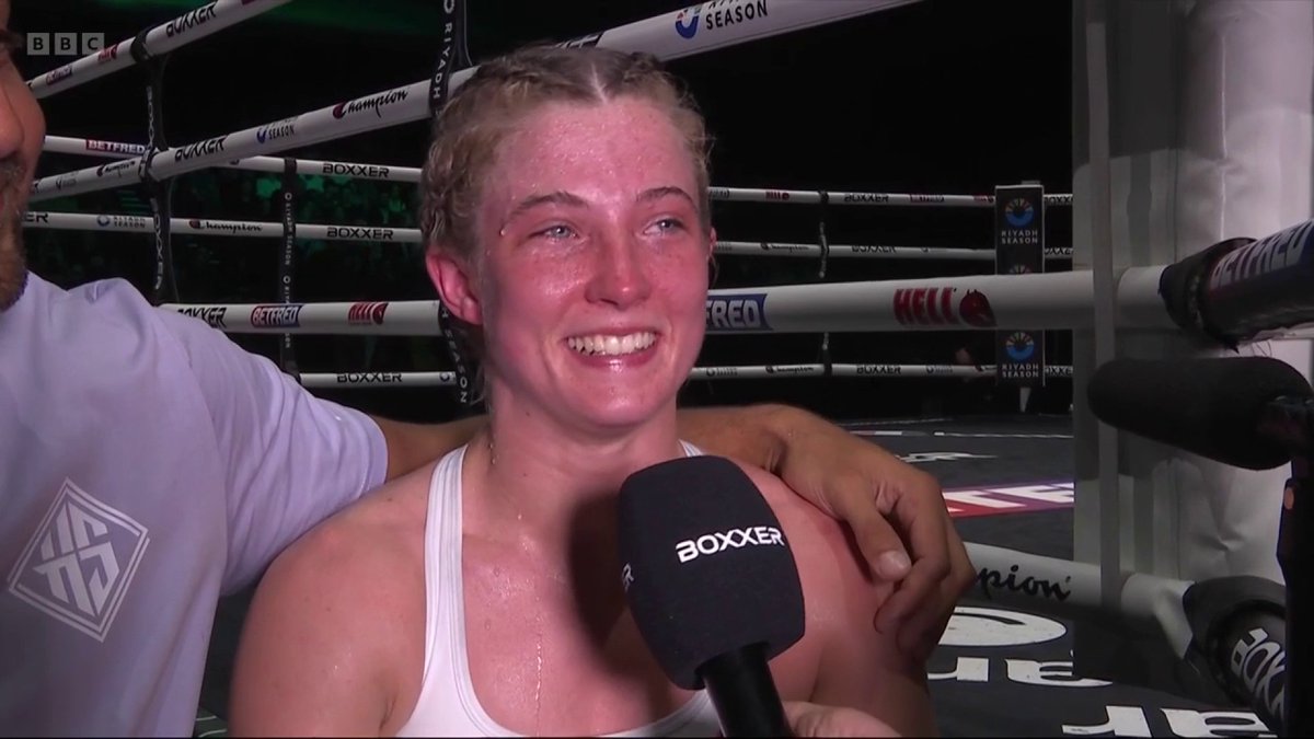 Who might be next for Francesca Hennessy? A clear answer! #BBCBoxing