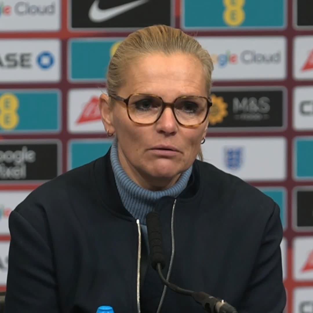 "You always learn something from a game" 🏴󠁧󠁢󠁥󠁮󠁧󠁿 Sarina Wiegman reviews England's emphatic 8-0 win over China.