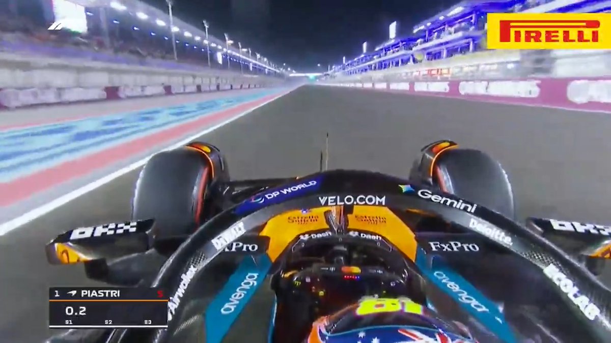 Watch Oscar go! 💨 Ride onboard with the McLaren driver as he claimed his sixth pole of the season 💪 #F1 #QatarGP Pirelli Motorsport