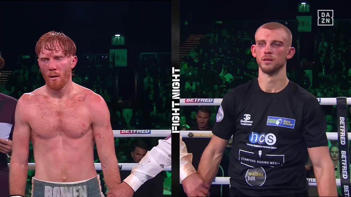 Tom Cowling takes the W via decision 🔥 #WhittakerGavazi | Live NOW on DAZN ◾