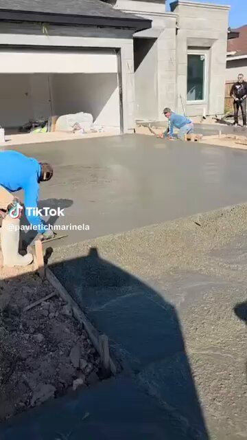 ICE arrests illegals paving a driveway. I voted for this.