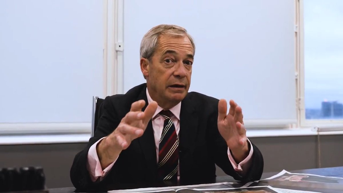 🚨NEW: Nigel Farage on the Budget: "If you work you pay more tax, if you don’t work, it’s been a great budget. In fact, if you’re a Somalian with 10 children, you’re the best part of £20k better off."