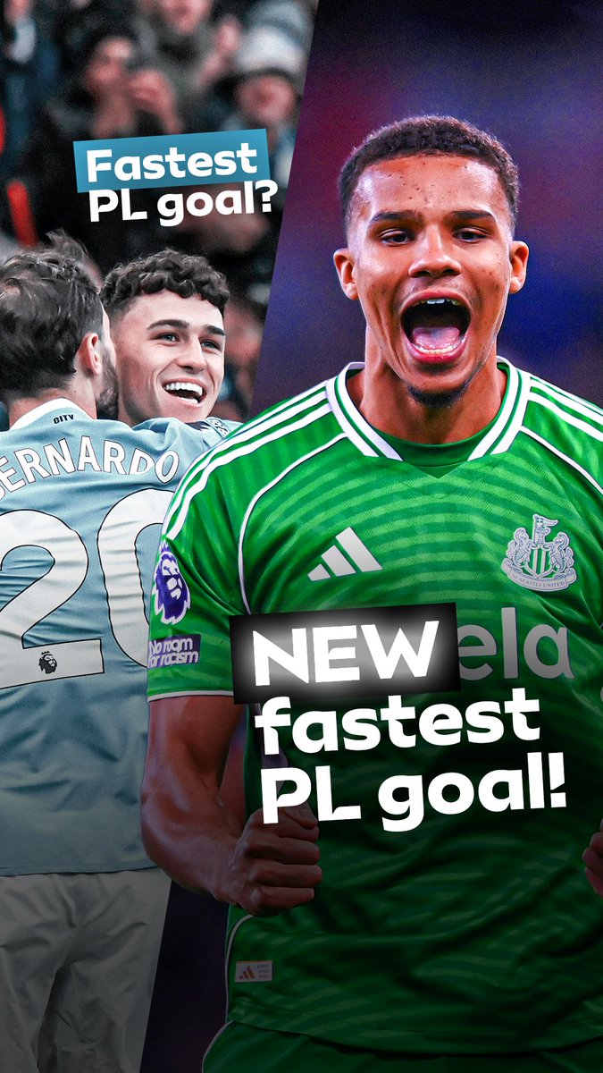 The record for the fastest goal this season was broken TWICE in one day 🤯⚡️