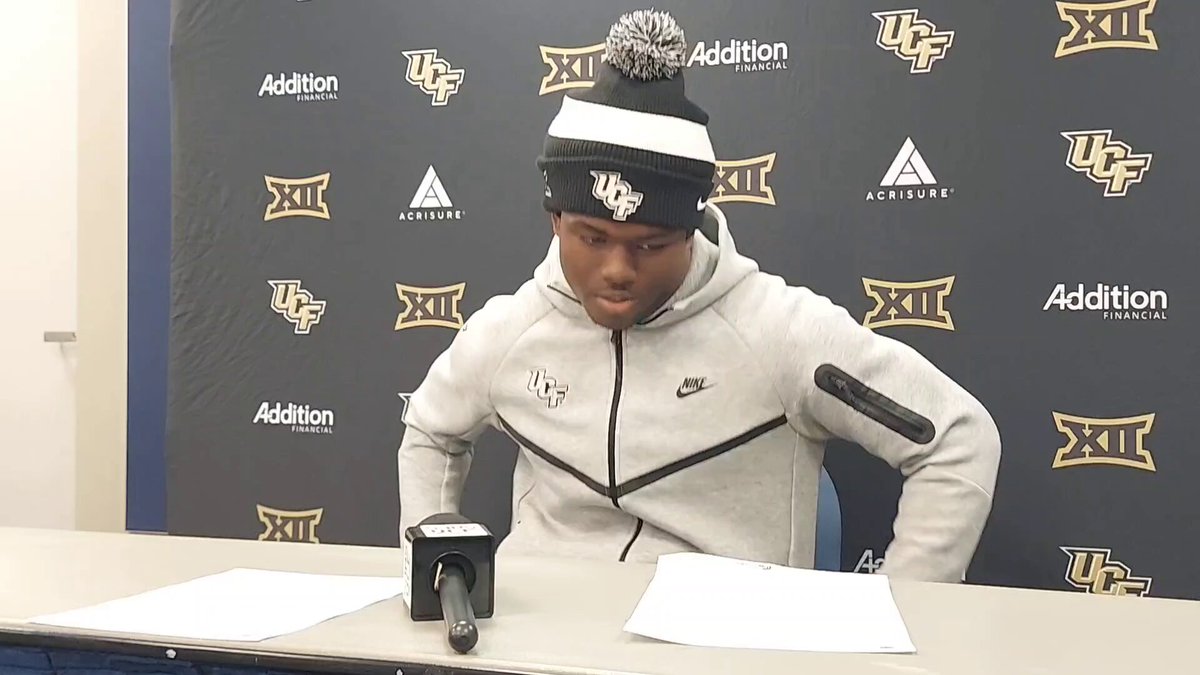 You Don't Want Your Season to End: UCF Football RB Agyeman Addae following the Knights 41-21 loss at BYU. Addae caught one TD and threw another. #UCF