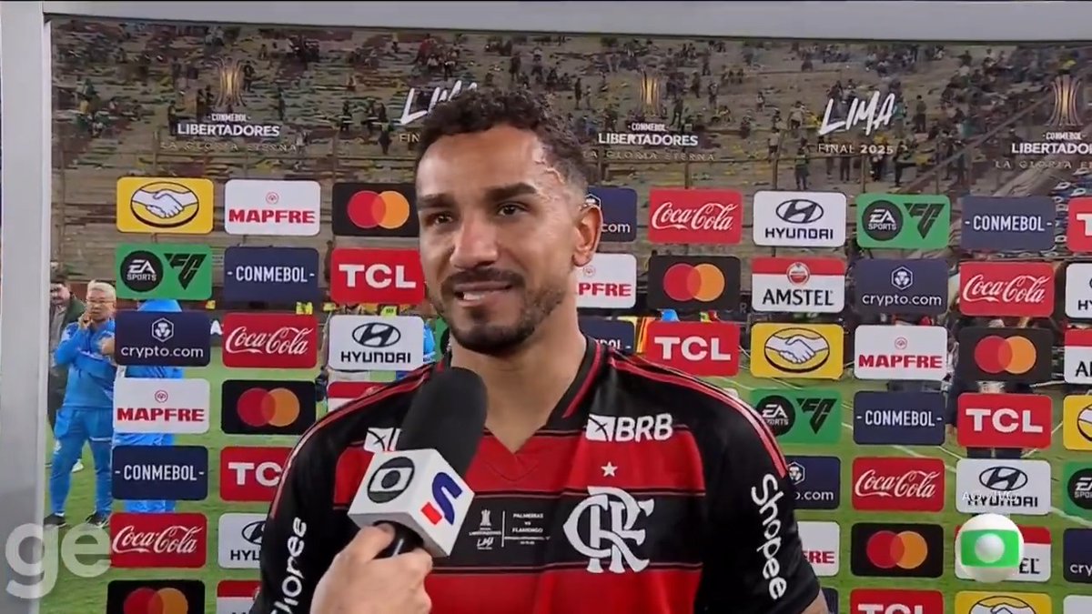 Herói do título do Flamengo, Danilo se emocionou ao falar sobre a perda de um parente e sobre a alegria de decidir duas finais de Libertadores. #Futebol #Libertadores #Flamengo