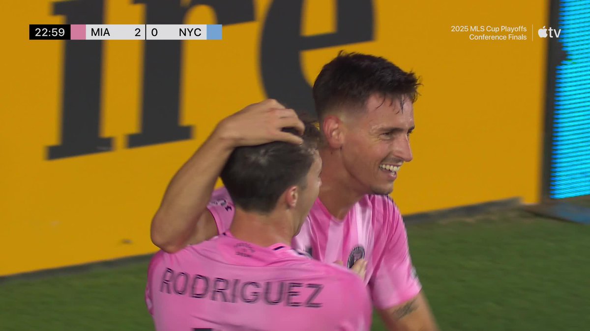 TADEO ALLENDE AGAIN. IT'S 2-0. 🔥 Inter Miami CF // Audi MLS Cup Playoffs