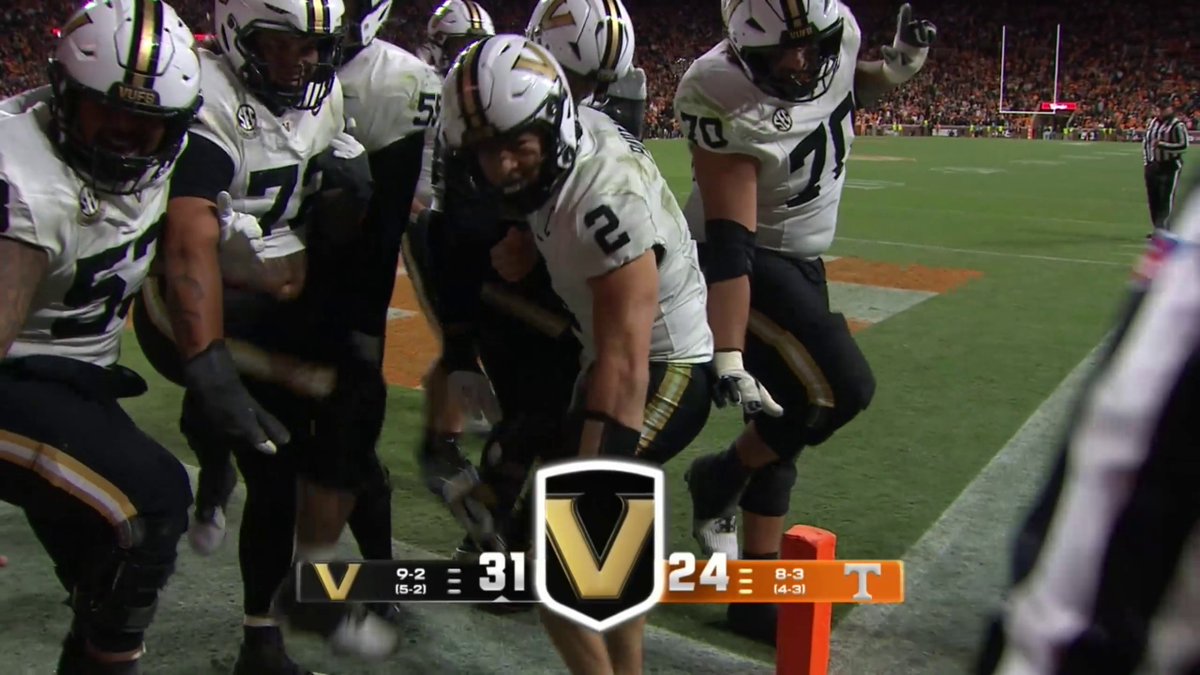 PAVIA HIT THE HEISMAN CELLY ON THE VOLS 🥶 Watch No. 14 Vandy vs. No. 19 Tennessee on ESPN and the ESPN App 🍿