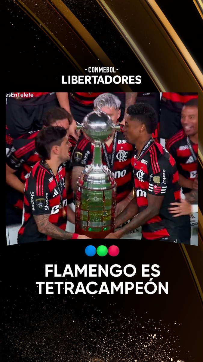 تتويج فلامينغو باللقب الرابع التاريخي! ♥️🏆