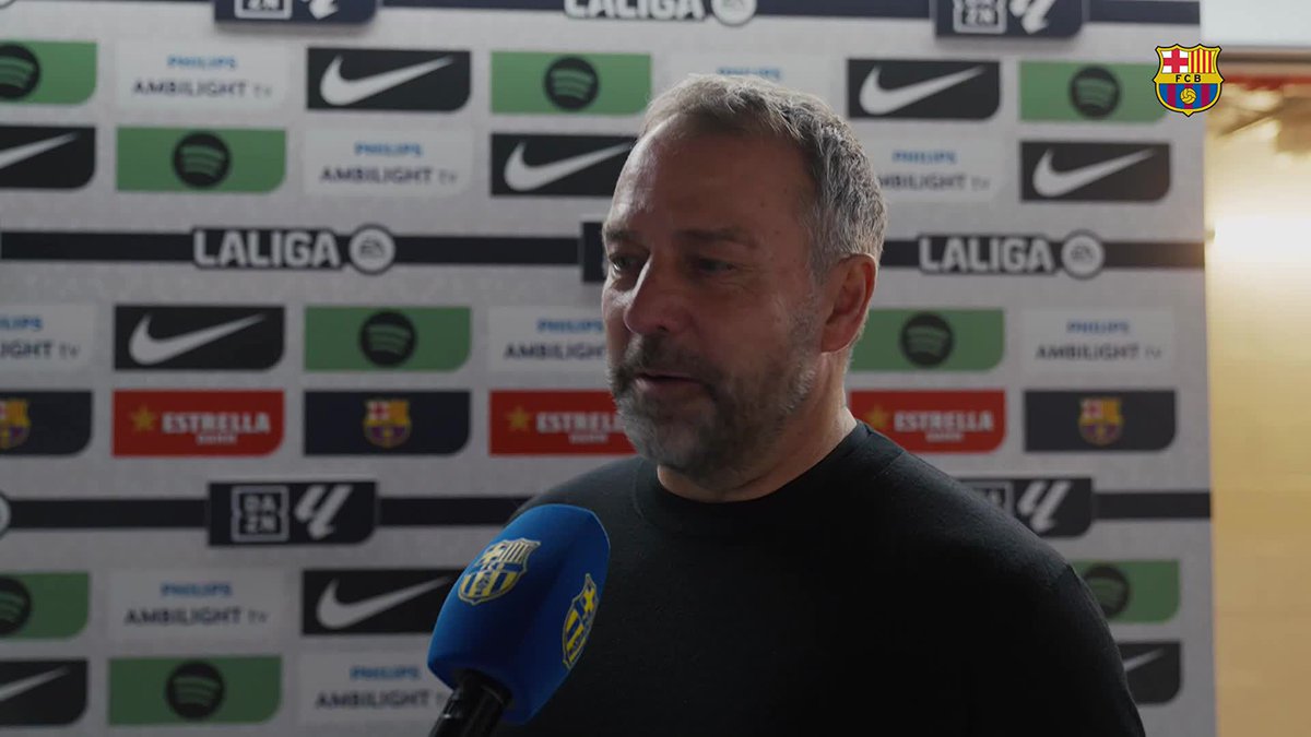 🎙️ The words of Hansi Flick and Raphinha after the match: