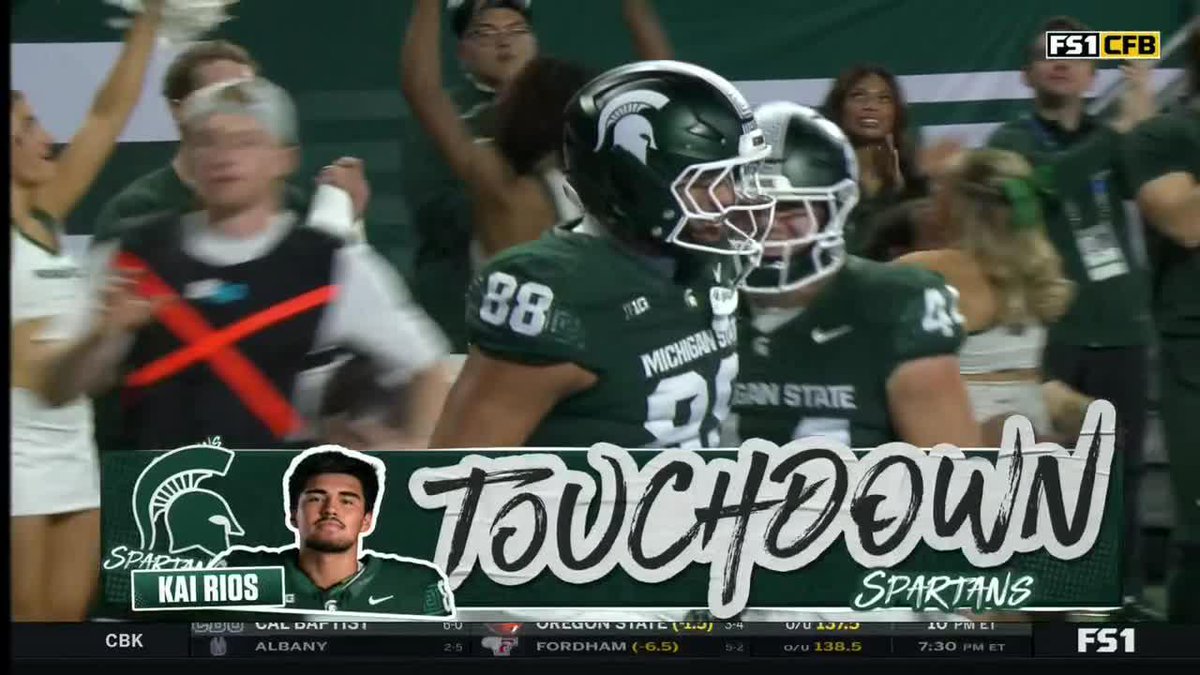 TOUCHDOWN MSU!!!