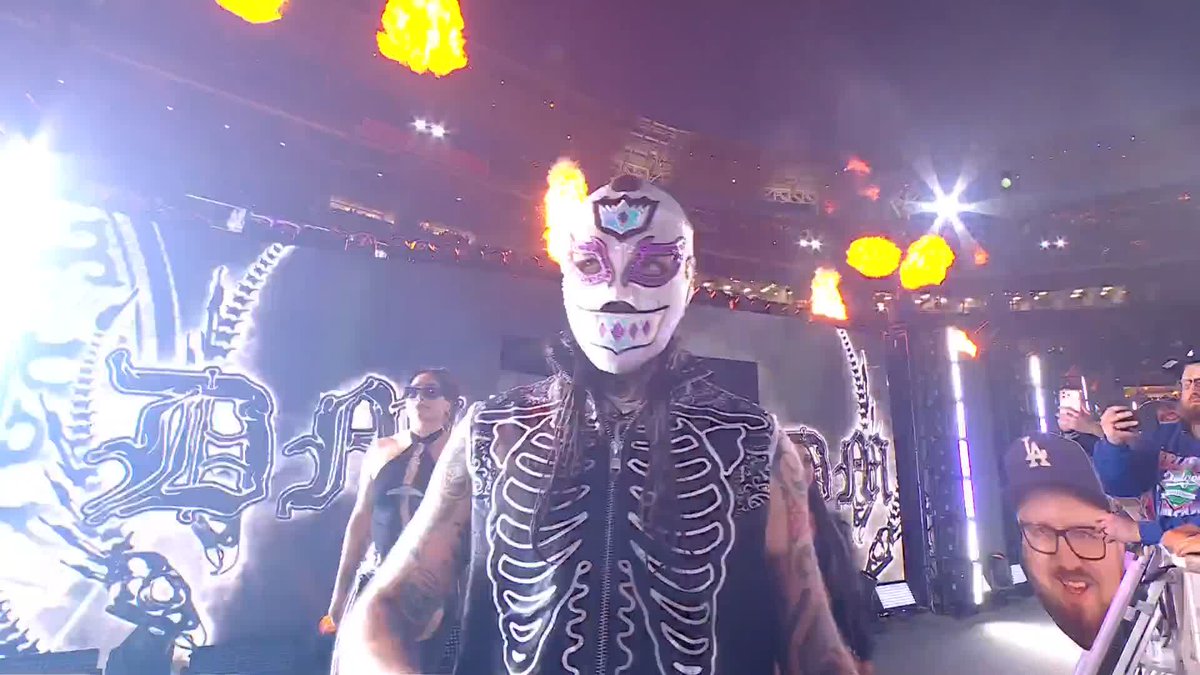The Greatest Luchador in the World knows how to make an entrance! 🔥