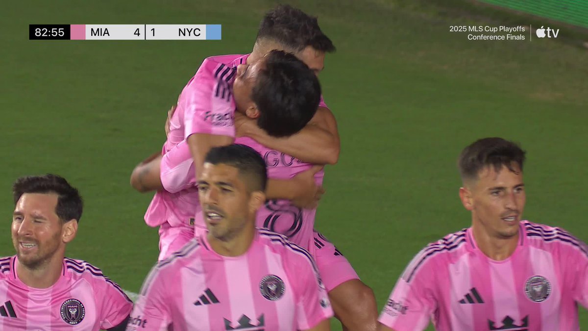 The back heel by Jordi Alba 🤤 Inter Miami are cruising to MLS Cup. (via Major League Soccer)
