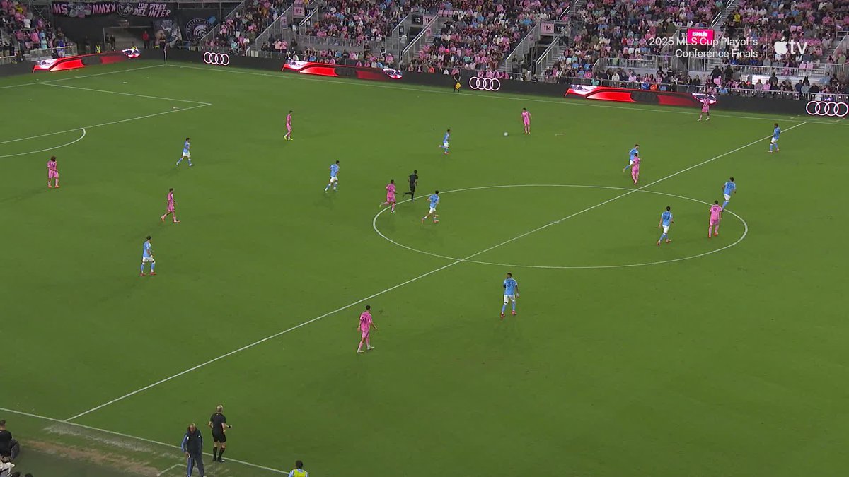 HAT TRICK ALLENDE. 5-1. GAME OVER. Inter Miami CF // Audi MLS Cup Playoffs