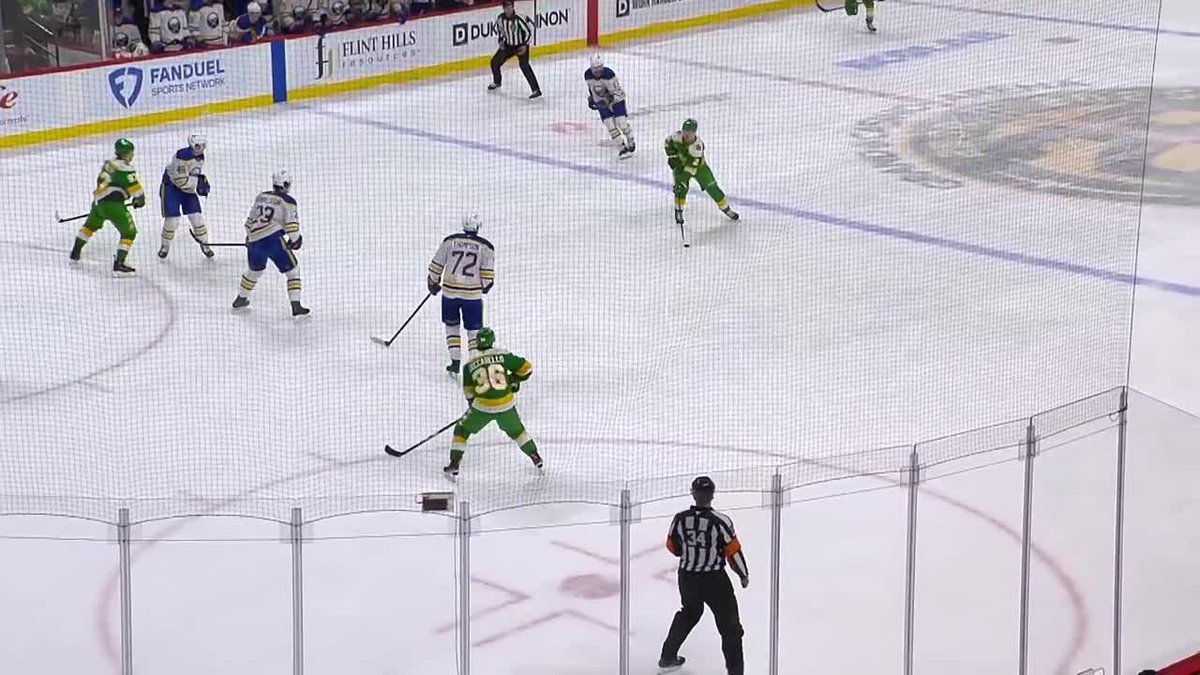 Zuccarello ➡️ Kaprizov ➡️ Back of the net Kirill has seven goals in as many games! NHL x MassMutual