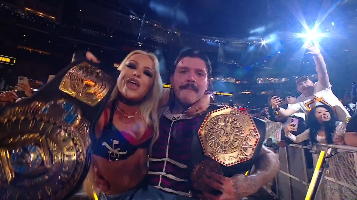 "WE ARE SO BACK!" Dom Mysterio and Liv Morgan are match made in heaven 🥰