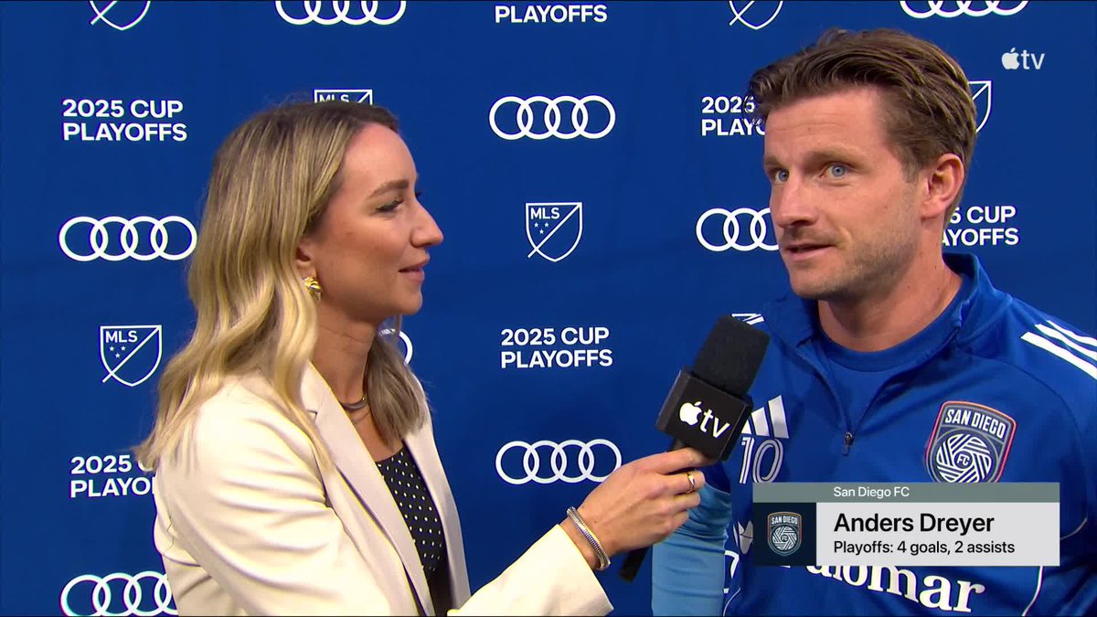 Anders Dreyer has four goals and two assists in the postseason. 🔥 📺 MLS Countdown: // Audi MLS Cup Playoffs