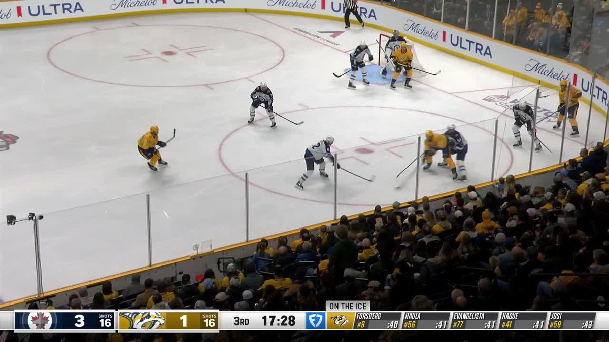 Luke Evangelista goes backhand shelf from an INSANE angle 😲