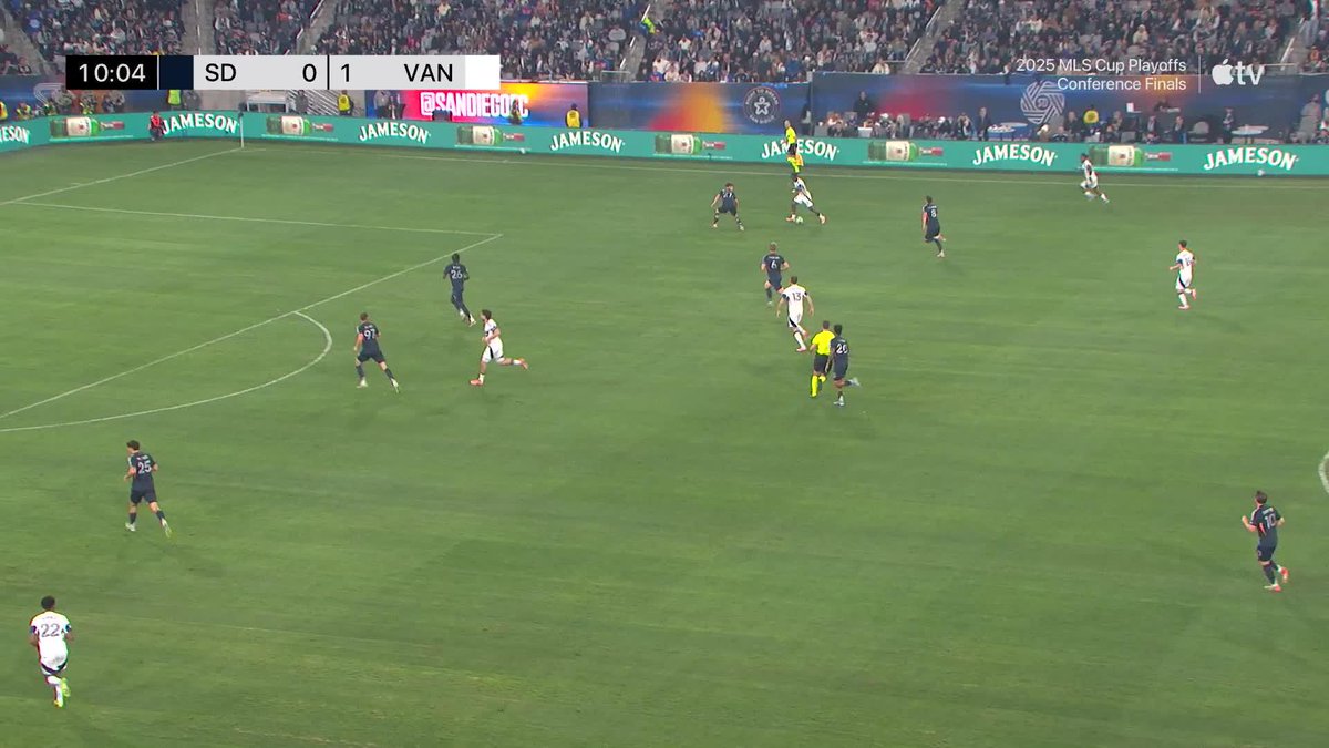 Ahmed forces an OG! 😮💨 📺 #VWFC | #MLSCupPlayoffs