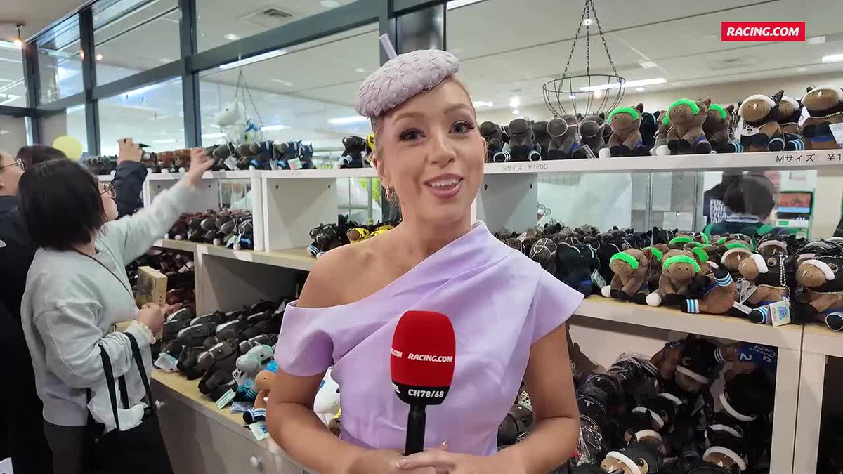 This is the one place you must visit at Tokyo racecourse, where the horses are truly the stars of the show! 🤩 #カランダガン #ジャパンカップ #競馬 Olivia HorseRacingInJapan JRA World Racing