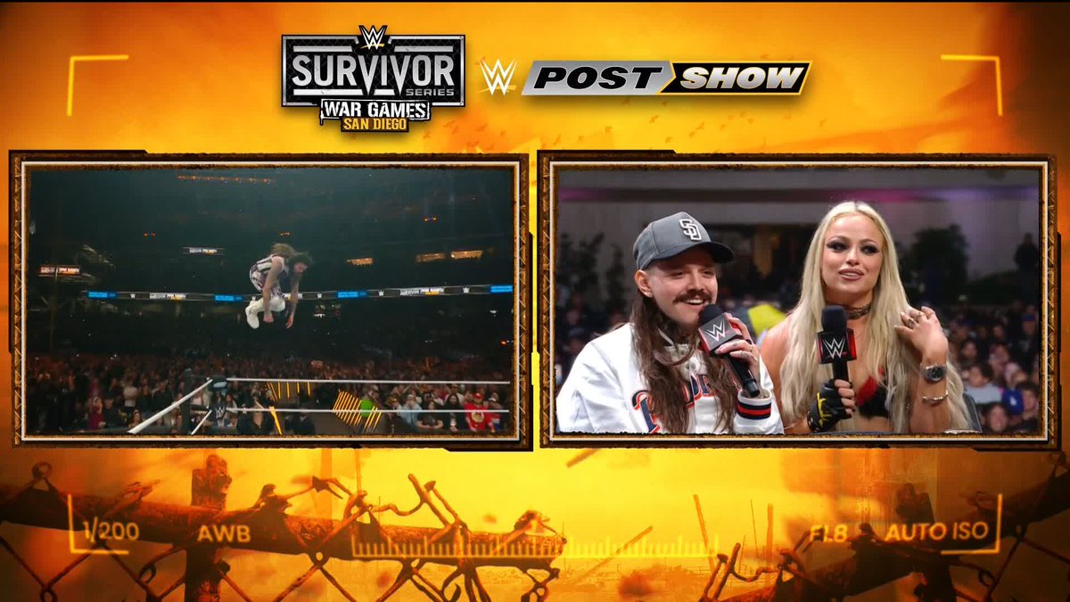 It was an unforgettable night for Dom Mysterio and Liv Morgan 😂