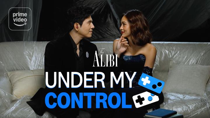 Makakayanan kaya ng #KimPau kontrolin ang kanilang kilig? 🤔 Find out as the cast of #TheAlibiOnPrime plays Under My Control! 🎮