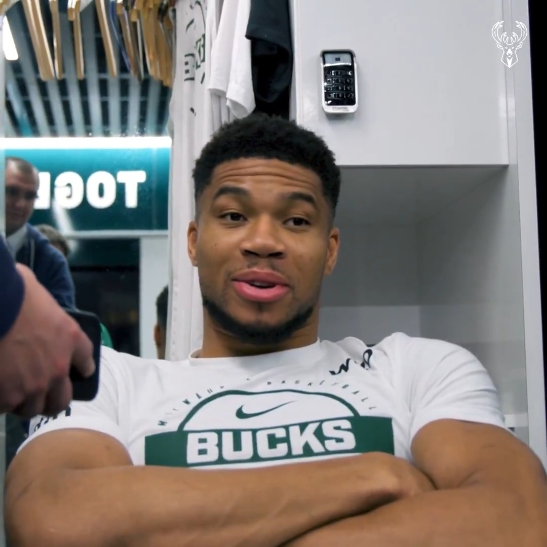 Giannis reflects on scoring 21,000 career points and being the sixth-youngest player in NBA history to do so.