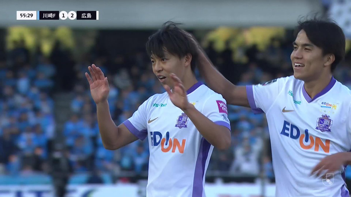 🟣𝗧𝗼𝗱𝗮𝘆'𝘀 𝗽𝗶𝗰𝗸 𝘂𝗽🟣 オフサイドにかか・・・らない!!! 中村草太が絶妙な裏抜けから逆転ゴールを奪う⚡️ 🎦ゴール動画 ⚽️#中村草太 #sanfrecce #超ぶちあつ #Jリーグ