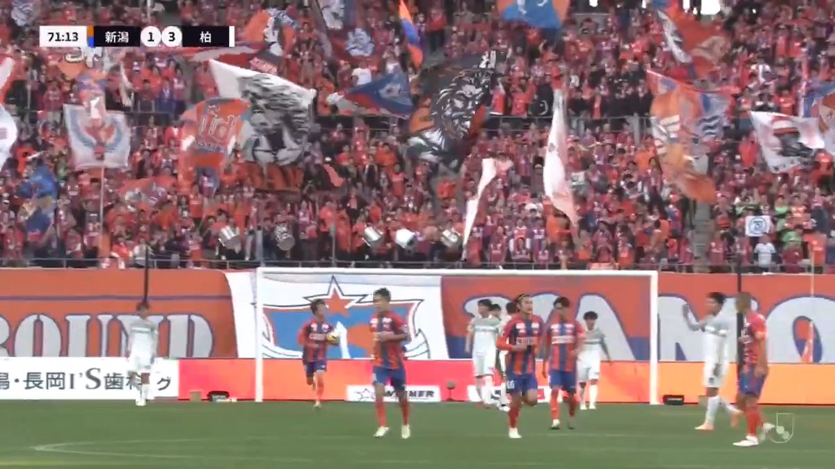 🎦 ゴール動画 🏆 明治安田J1リーグ 第37節 🆚 新潟vs柏 🔢 1-3 ⌚️ 72分 ⚽️ 笠井 佳祐(新潟) #Jリーグ