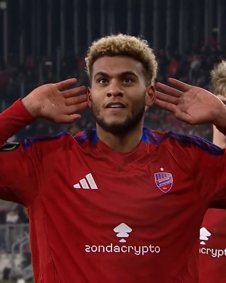 🇫🇷🔝 Raków Częstochowa forward Lamine Diaby-Fadiga (24) scored a 13 MINUTE hat-trick in the Conference League vs Rapid Wien! 🤩⚡️