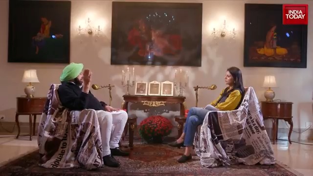 Amarinder exposing Italian culture of कांग्रेस Though he stays clear of the "leadership"