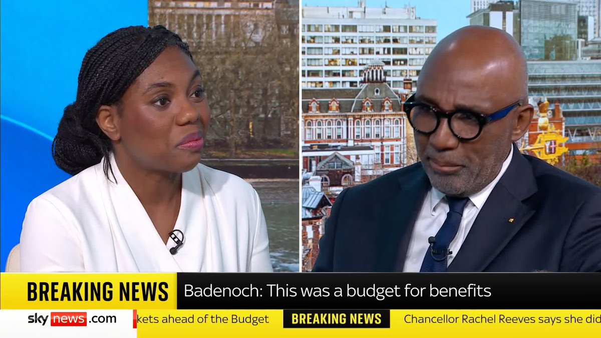 "Only the Conservatives are saying this is getting out of hand". Conservative Leader Kemi Badenoch tells Sky's Trevor Phillips that the Tories would keep the two-child benefit cap as Labour vow to scrap the scheme from next year. 📺 Sky 501, Virgin 602, Freeview 233 and YouTube
