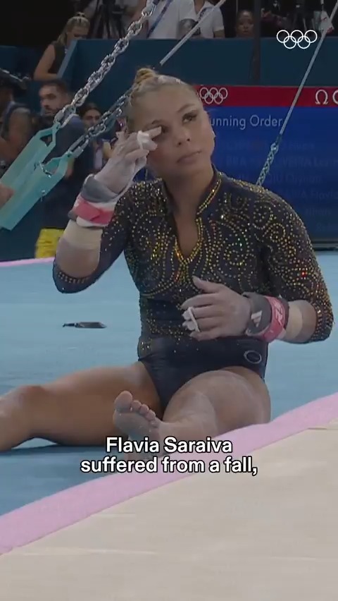 Flavia Saraiva turned challenges into triumphs, delivering pure inspiration at #Paris2024. ❤️🔥 World Gymnastics I Time Brasil