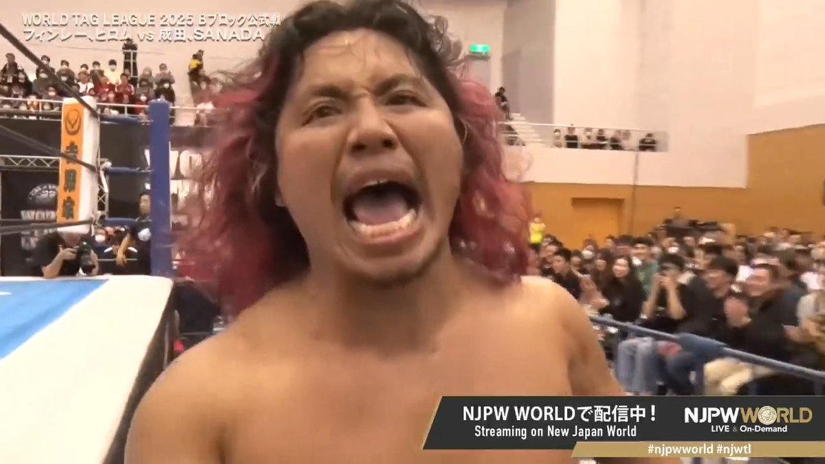 .高橋ヒロム / Hiromu Takahashi "Cross body festival" From the profile URL #NJPW #njpwworld #njwtl