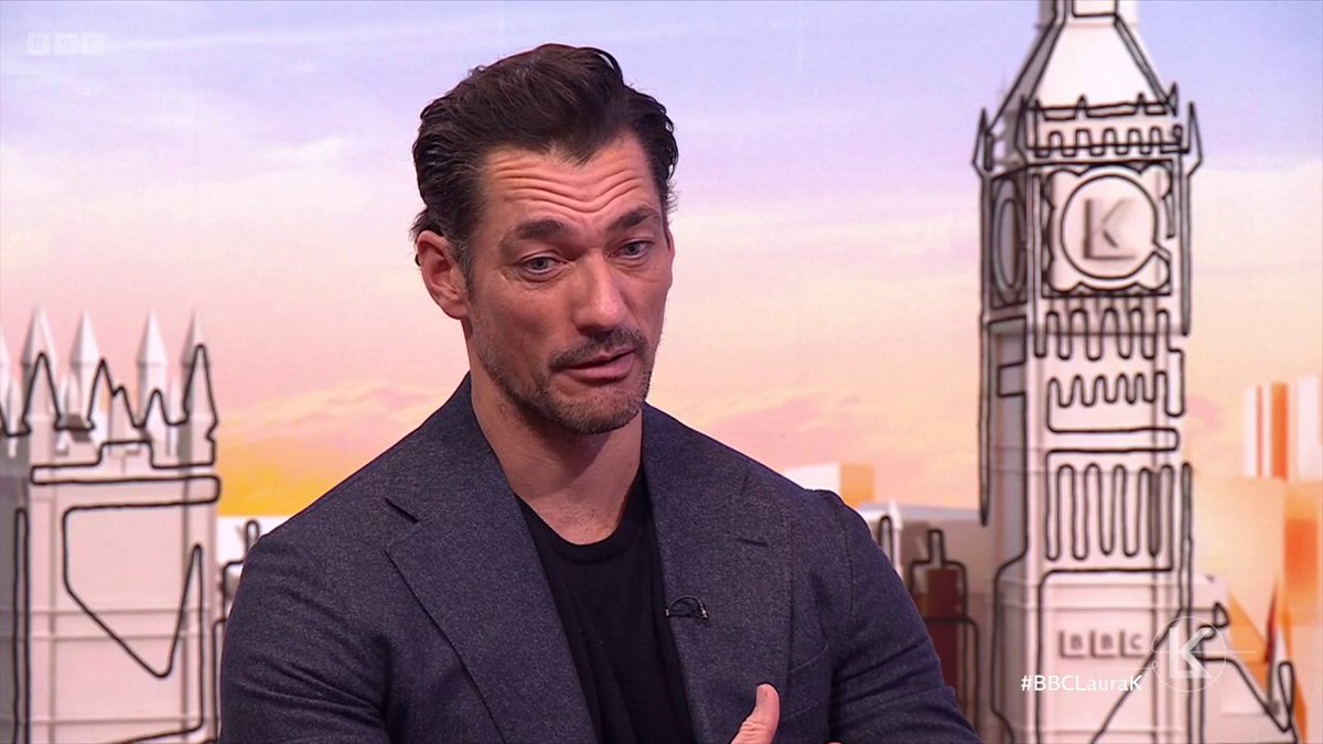 “There’s not enough narratives about good men” Model David Gandy says young men need more role models in society and criticises influencers like Andrew Tate who he says push “immature and disruptive” ideas of masculinity #BBCLauraK