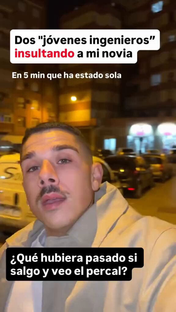 Un influencer relata como dos individuos intentaron acosar a su novia mientras él compraba en una tienda y se le llena de comentarios atacándole de racista entre otras cosas.