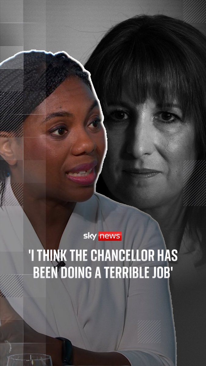 Conservative Party Leader Kemi Badenoch criticised Rachel Reeves for 'making a mess of the economy' whilst justifying her own approach to 'holding Reeves to account'. Badenoch: 'She's not doing a good job. She's not.'