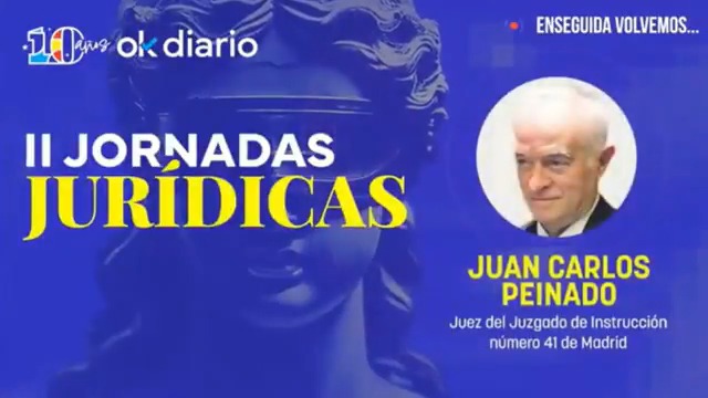 Tenemos que seguir normalizando que con nuestros impuestos, en este caso a través de la Diputación de Málaga y el Ayuntamiento de Marbella, OkDiario, el medio de las cloacas, organice unas jornadas jurídicas con jueces como Peinado para llamar dictador al Presidente del Gobierno