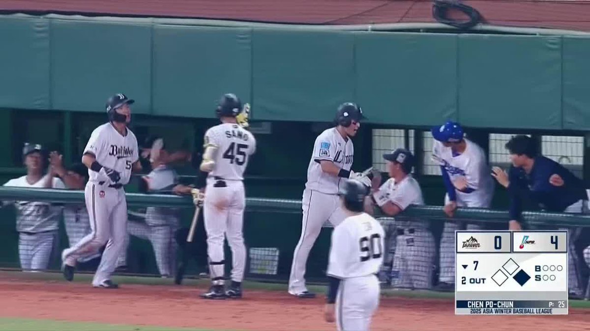 3拍子の飛躍を誓う コンパクトに弾き返してライト前へ 吉野創士が2点タイムリーヒット 🇹🇼アジア・ウインターリーグ・ベースボール 🆚NPB×台湾マウンテン 📺#DAZN LIVE配信中 #冬が僕を強くする #AWB #RakutenEagles #だったらDAZN
