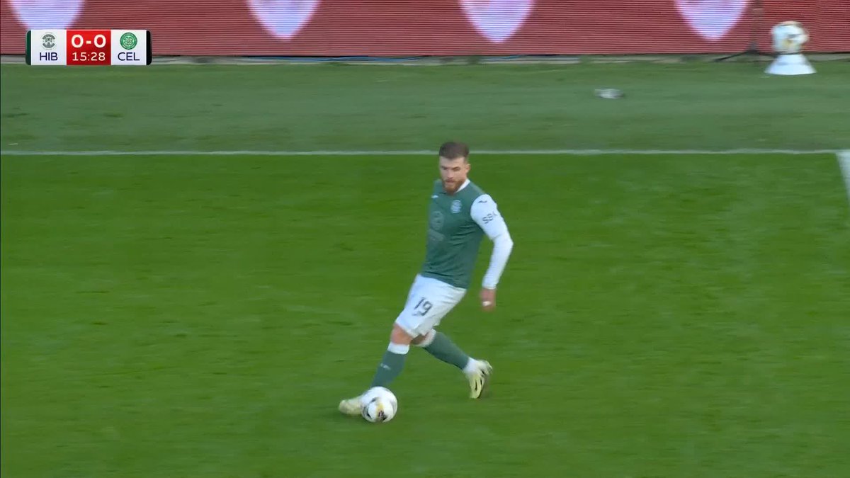 🎙️ “Reckless challenge, it really is” Celtic’s Colby Donovan is booked for his tackle on Jordan Obita 🟨