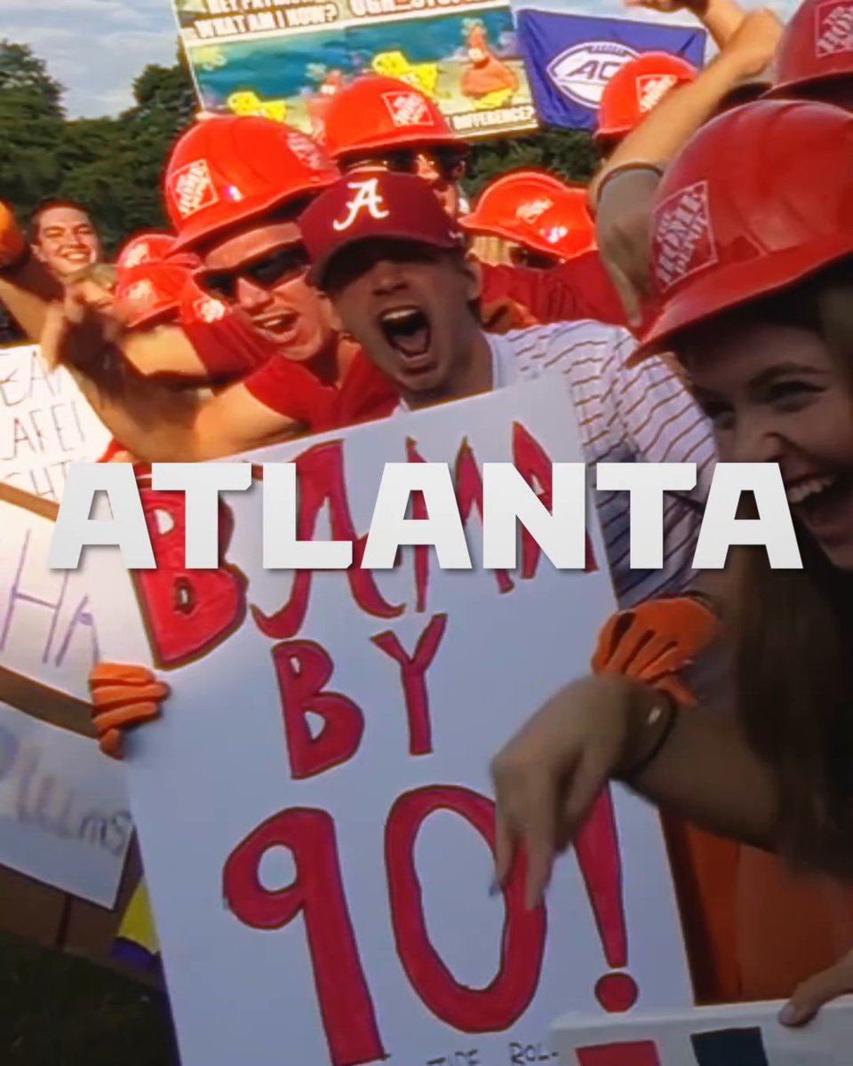 SEE YOU IN ATLANTA FOR THE SEC CHAMPIONSHIP 🏈 🔥
