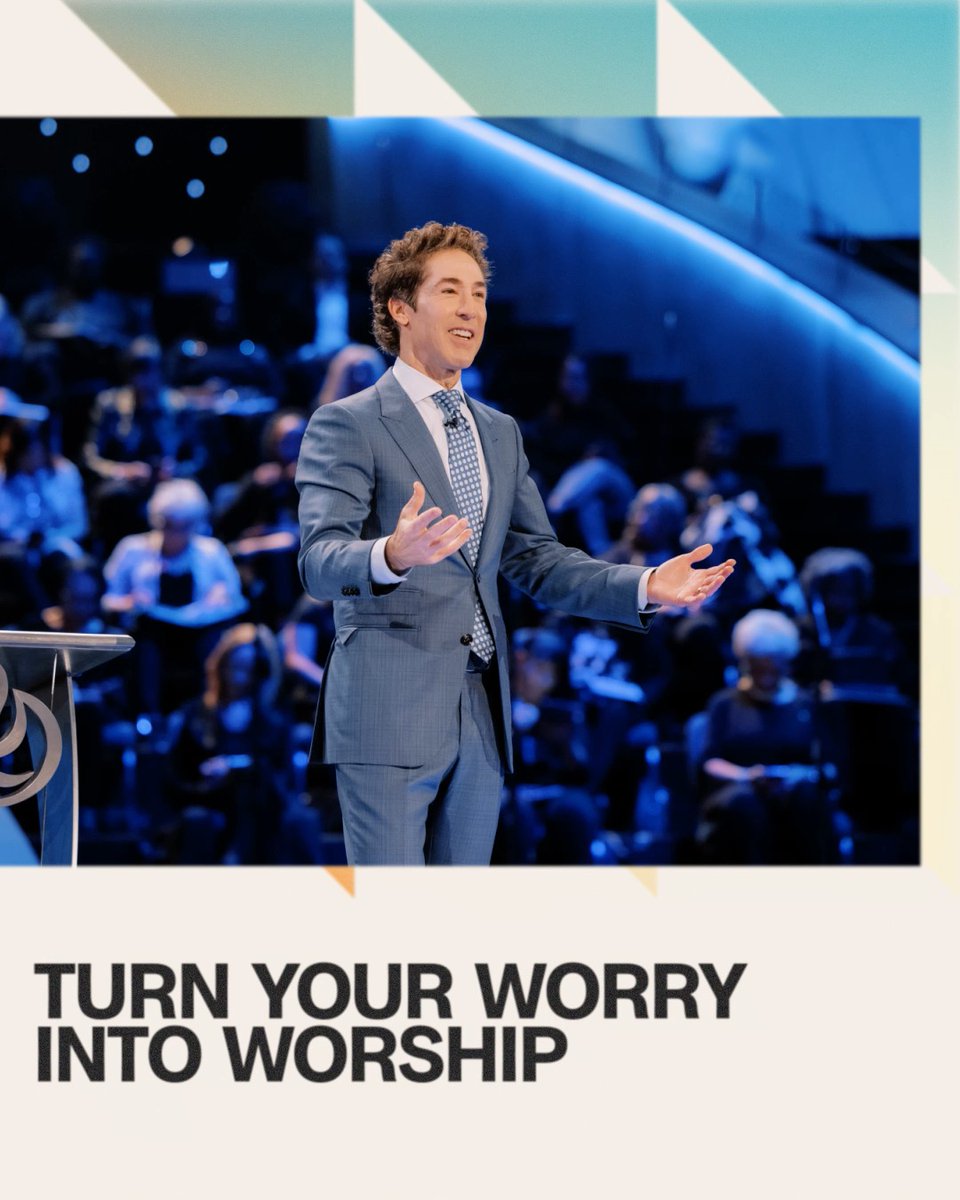 Jesus said in Mark 11, “When you pray, believe that you receive when you pray.” Not when it shows up, but when you pray, believe that it happened. Tune into Joel’s new message today! "Thank God Before the Promise":