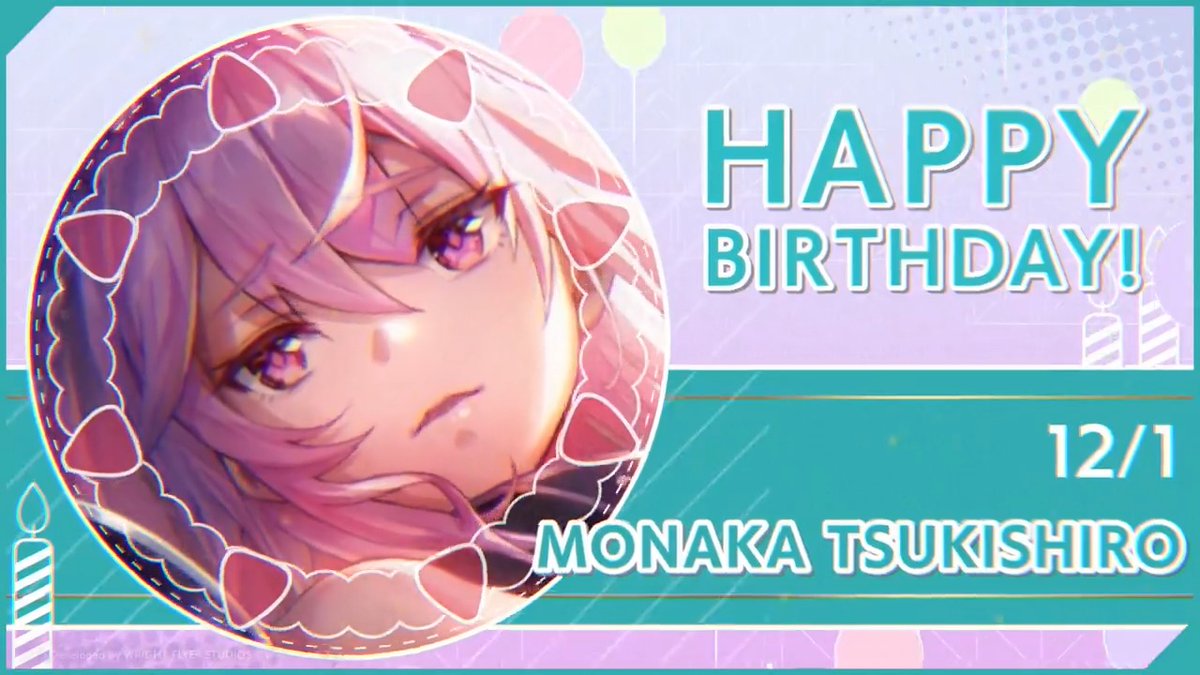 🎊🎂HAPPY BIRTHDAY！！🎂🎊 本日12月1日は、 第30G部隊所属 月城最中の誕生日🎉 #ヘブバン #月城最中生誕祭2025 #ヘブバンキャラ生誕祭