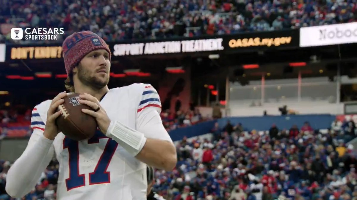 Big opportunity this week. 😤 Caesars Sportsbook | #GoBills