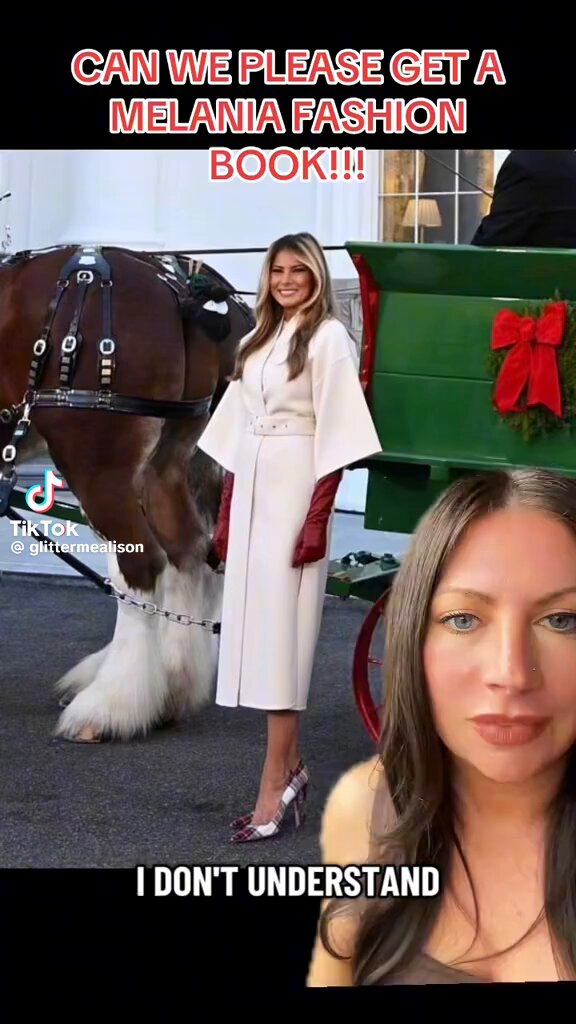 Would you buy a Melania Trump fashion book? 👀