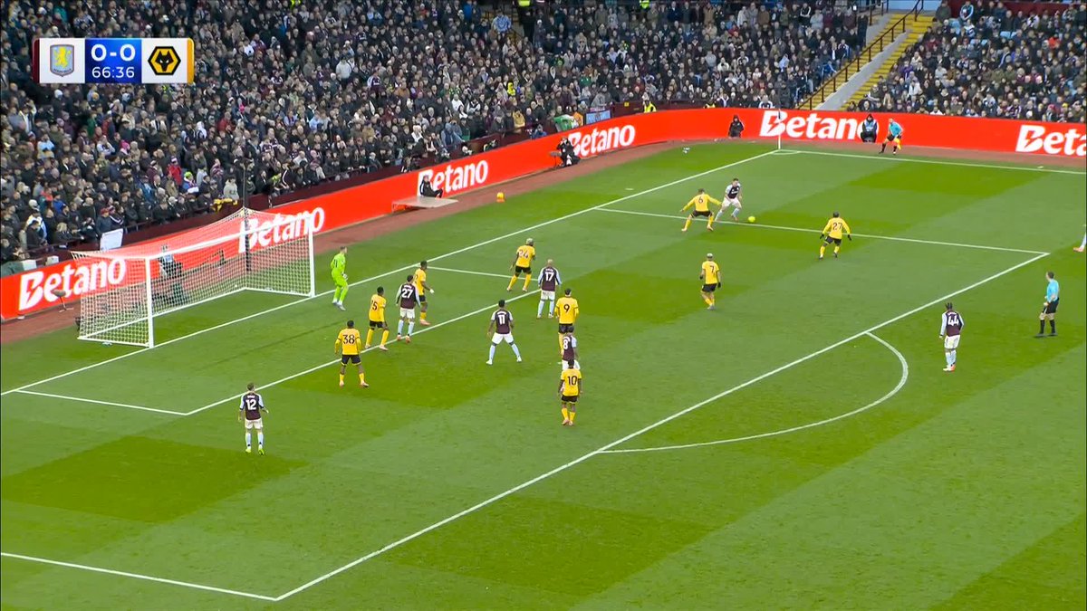 What an absolutely stunning strike by Boubacar Kamara to open the scoring at Villa Park 💥