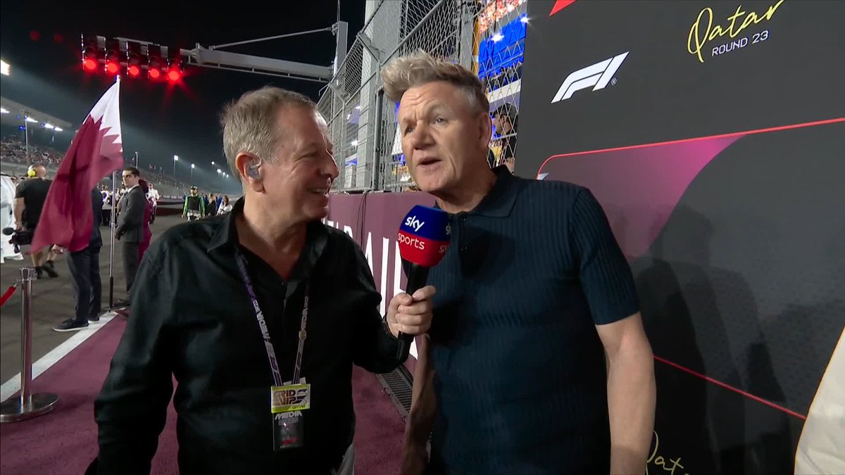 "It's in the bag, 100%" Gordon Ramsay is predicting Lando wraps up the title today in Qatar 👀
