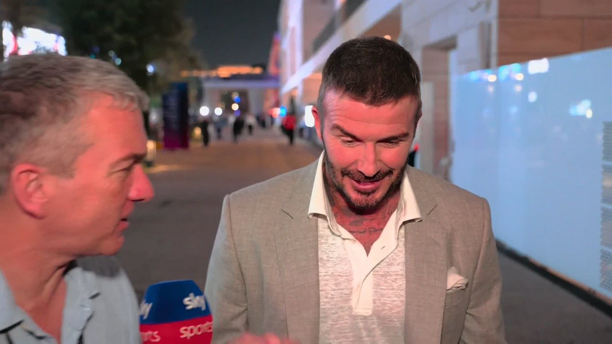 🗣️"I think there are signs of him turning it around, there's still a long way to go" David Beckham says Man United have a "good manager" in Ruben Amorim 🔴
