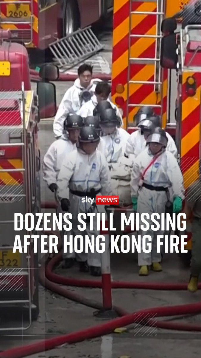 Rescue operations are ongoing in search of the dozens of unaccounted people after eight buildings caught fire in Hong Kong. Thousands of residents have gathered at the scene to pay tribute to the victims of the fire.