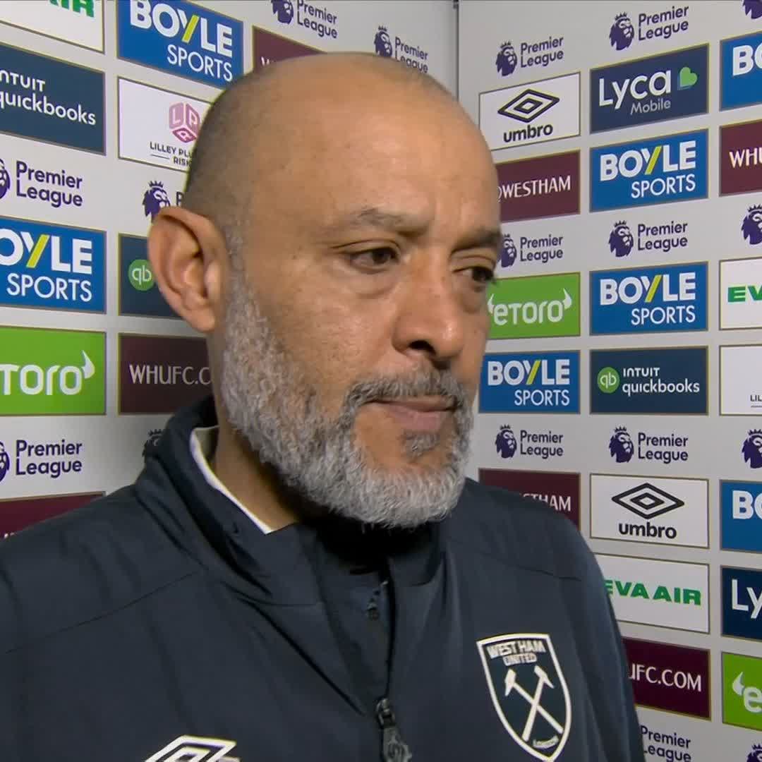 "A disappointing day" 🗣️ Nuno Espirito Santo on West Ham's defeat to Liverpool.