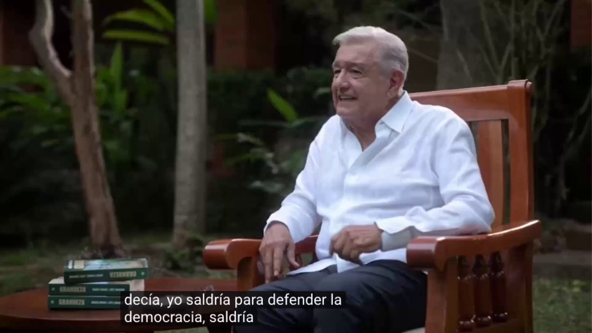 Nuestro expresidente Andrés Manuel dejó claras las únicas tres razones por las que saldría de su retiro: 1. “Si atentaran contra la democracia”. 2. “Para defender a Claudia Sheinbaum Pardo si hubiera intentos de golpe de Estado”. 3. “Para defender la soberanía de México”.